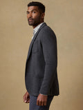 Inlet Knit Blazer (Tall) - Black Sky Melange