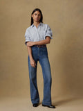Stretch Terry Patch Pocket Pant - Riverton Wash