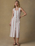 Tideweave Malibu Dress - Northbay Stripe