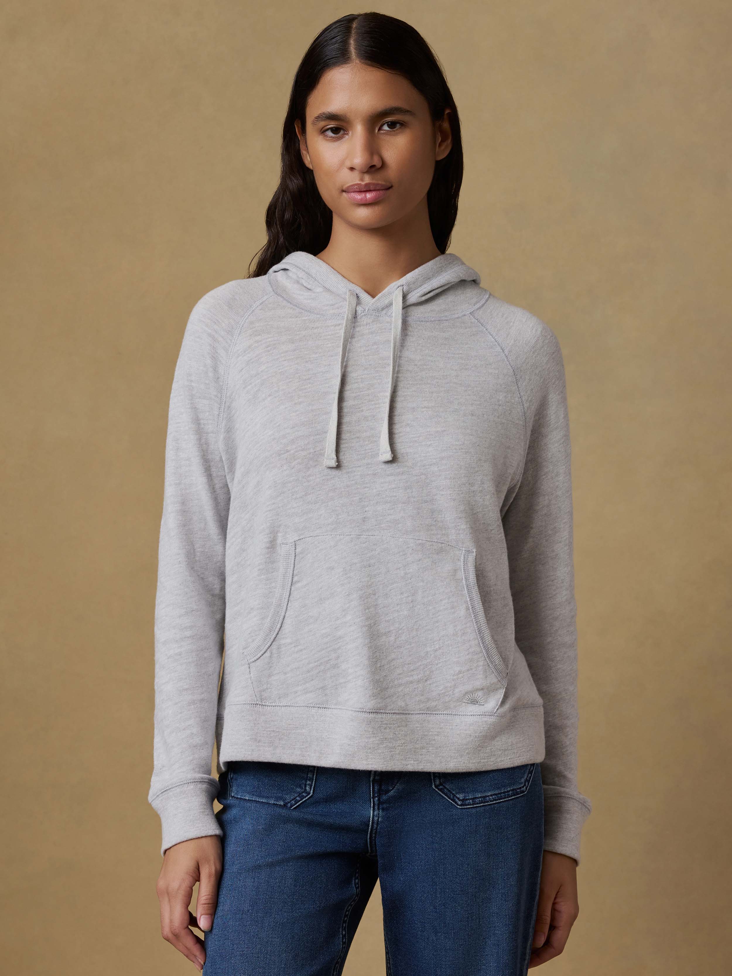 Sunwashed Organic Hoodie - Light Grey Heather