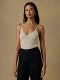 Miramar Linen Sweater Cami - Summer Sand