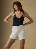 Miramar Linen Sweater Cami - Washed Black