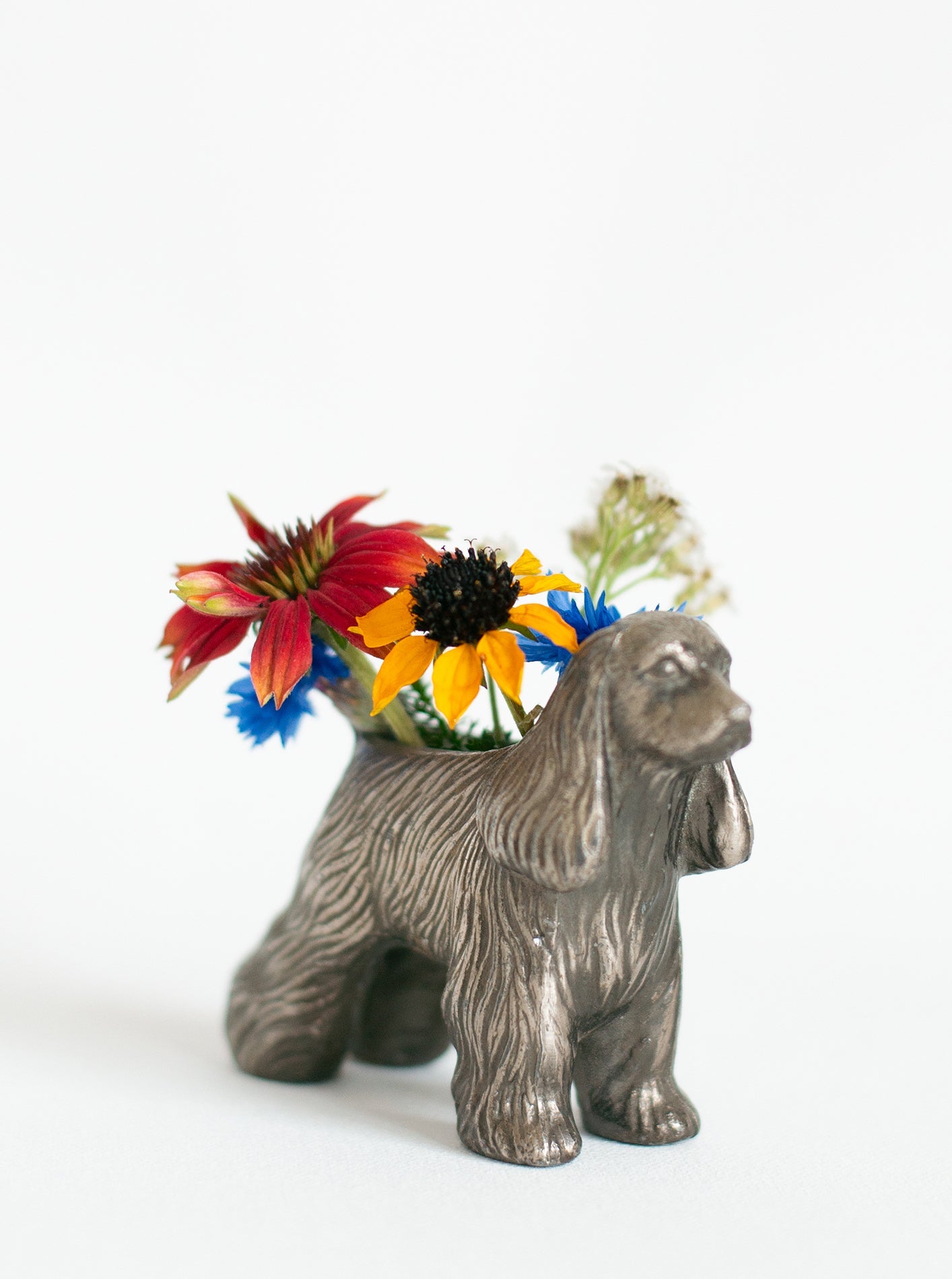 COCKER SPANIEL SILVER PLANTER