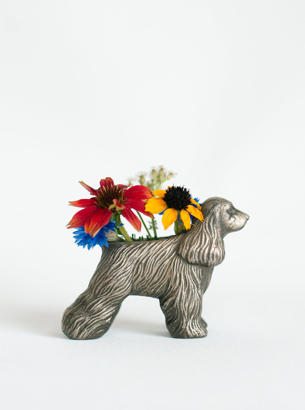 COCKER SPANIEL SILVER PLANTER
