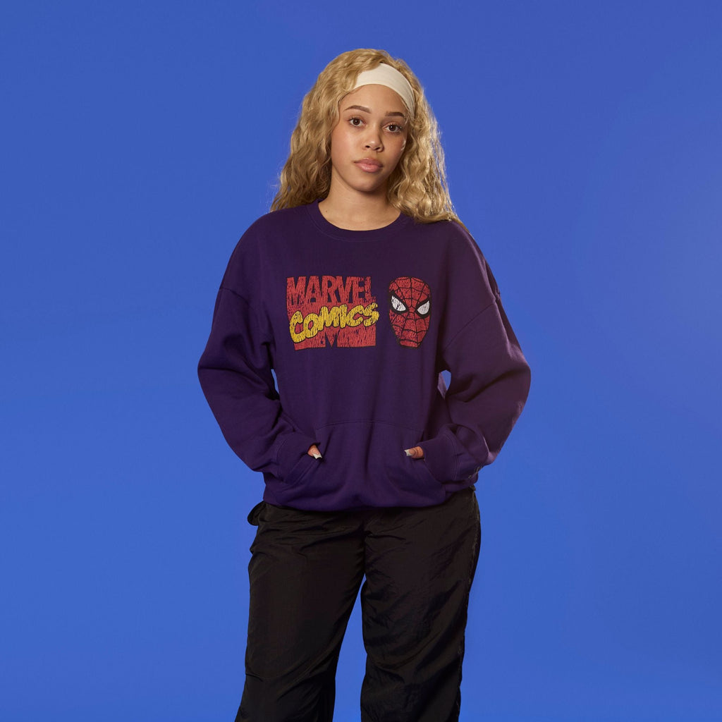 Spider Man 90's Pocket Crewneck