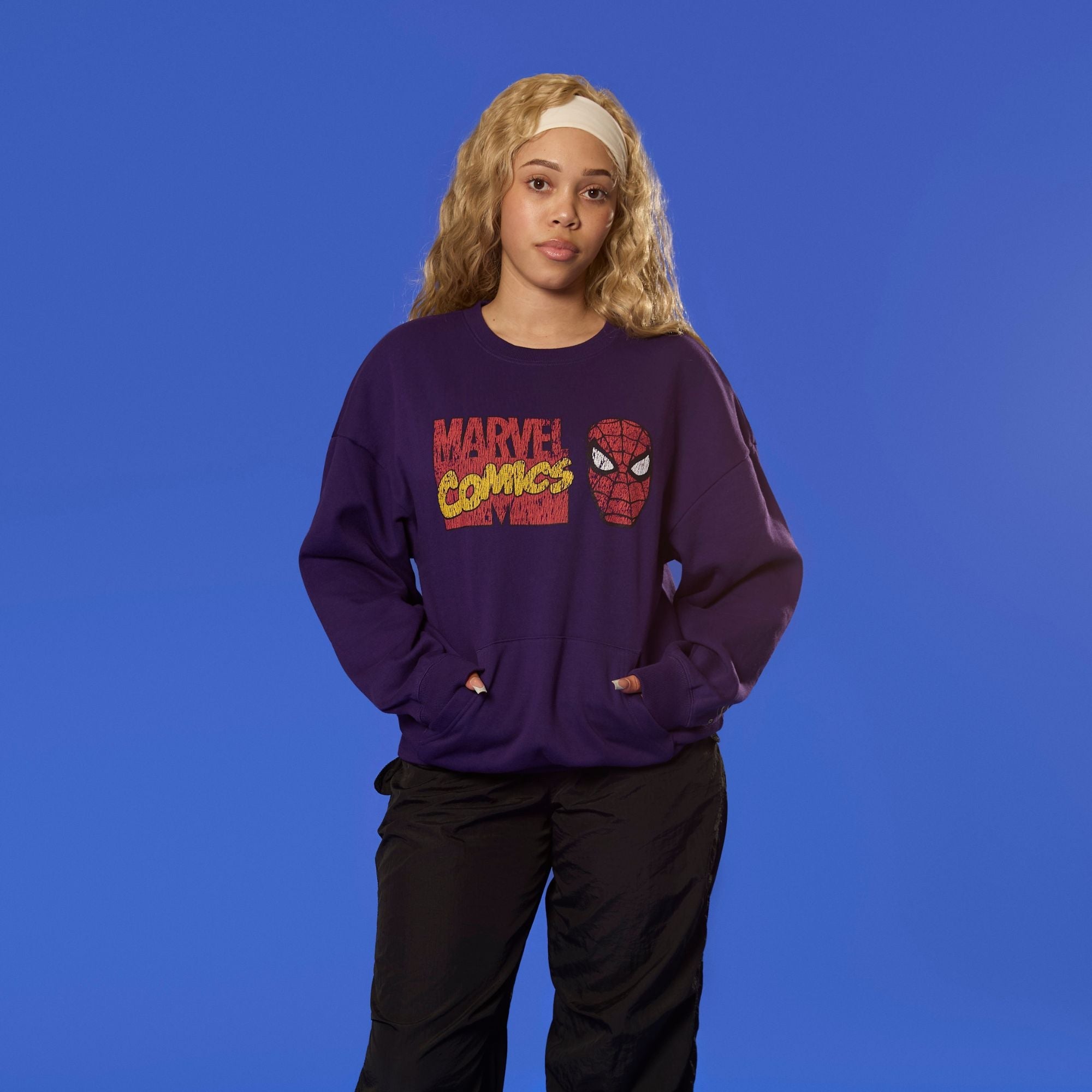 Spider Man 90's Pocket Crewneck