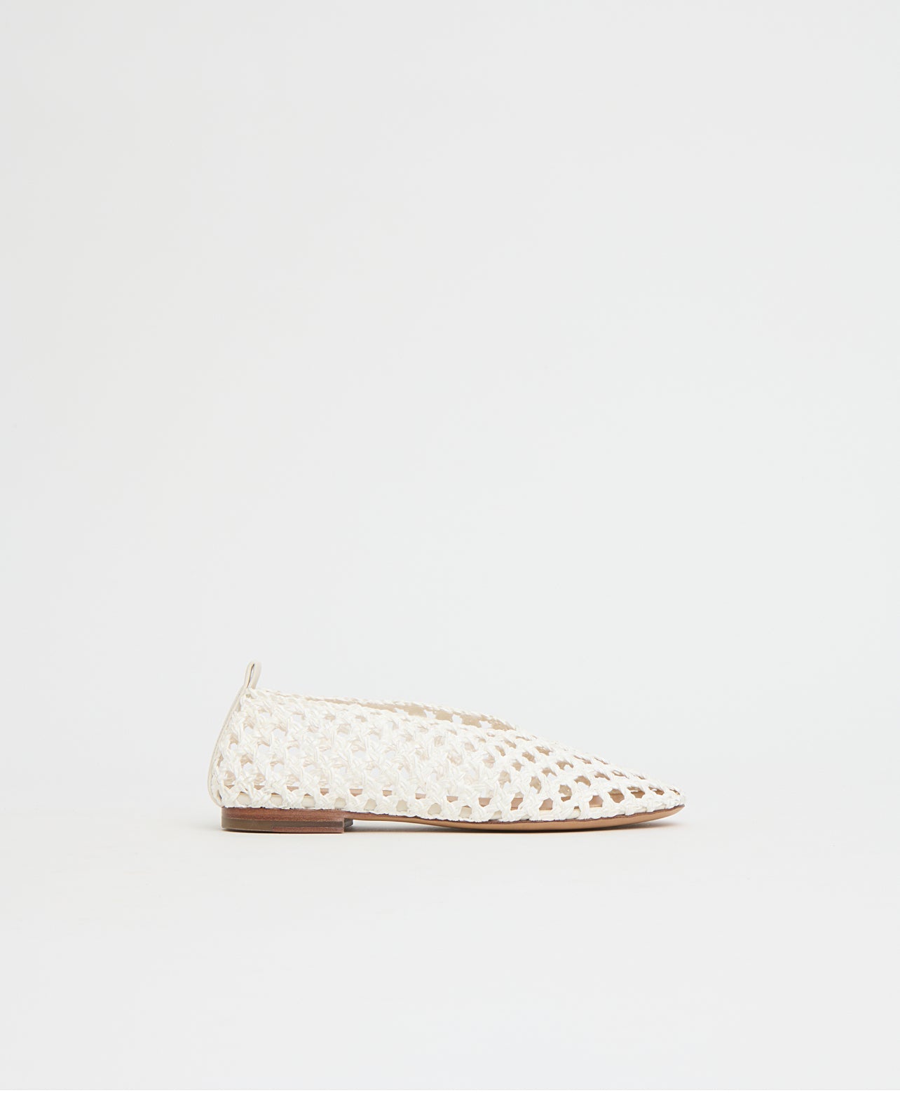 Woven Ballerina - White