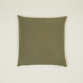 Simple Linen Euro Sham - Olive