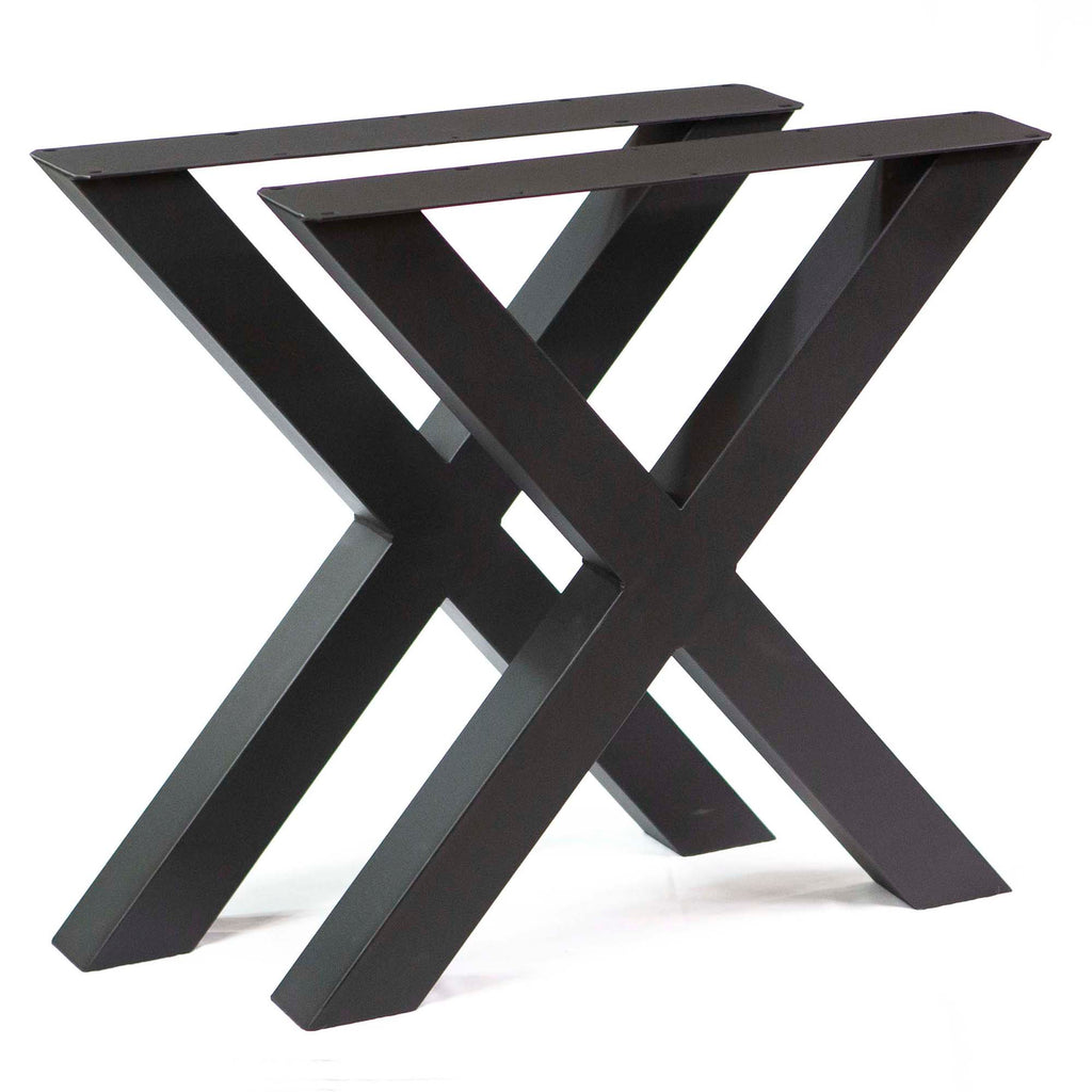 Extra Bold X-Shaped Dining Table Legs, 1 Pair #SS004