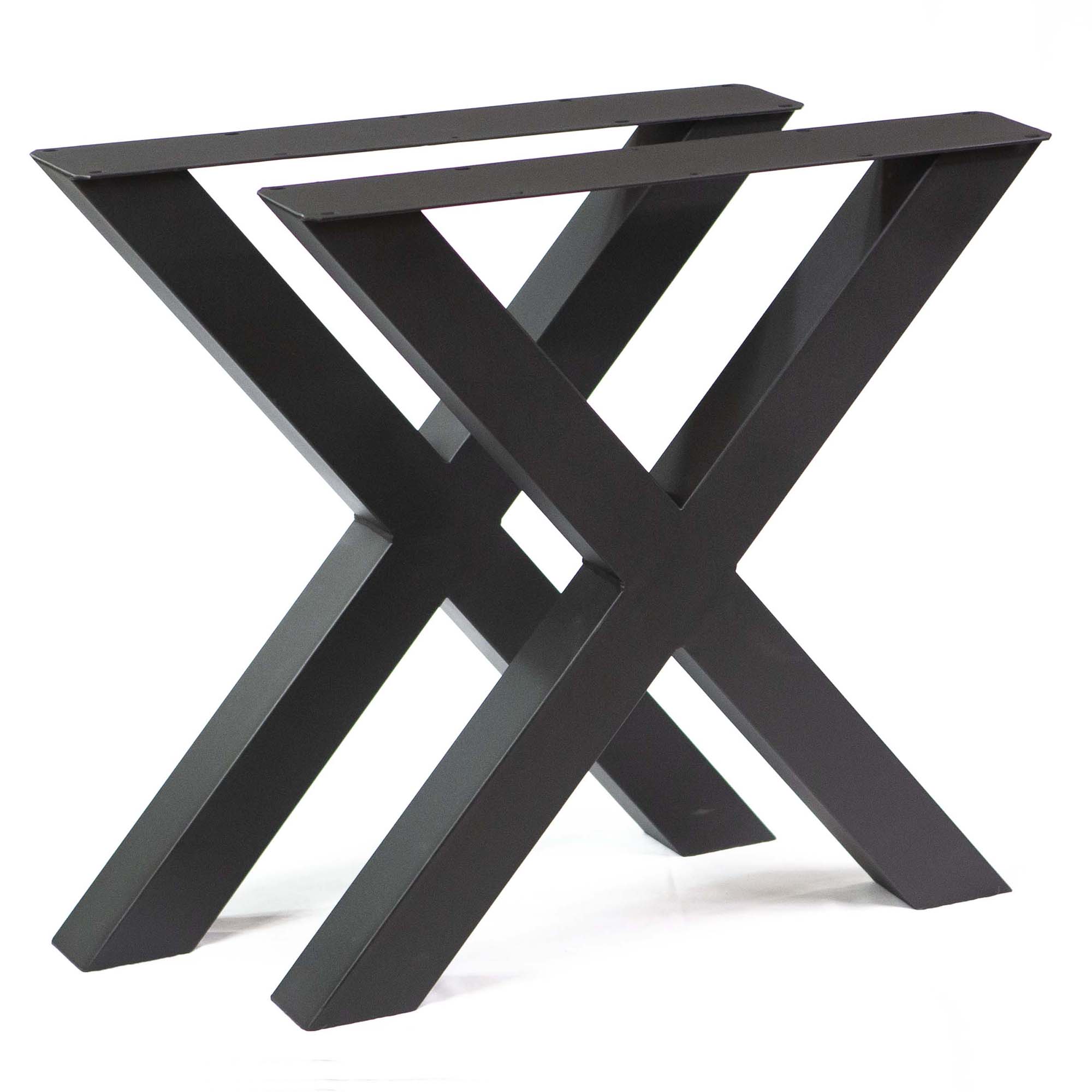 Extra Bold X-Shaped Dining Table Legs, 1 Pair #SS004