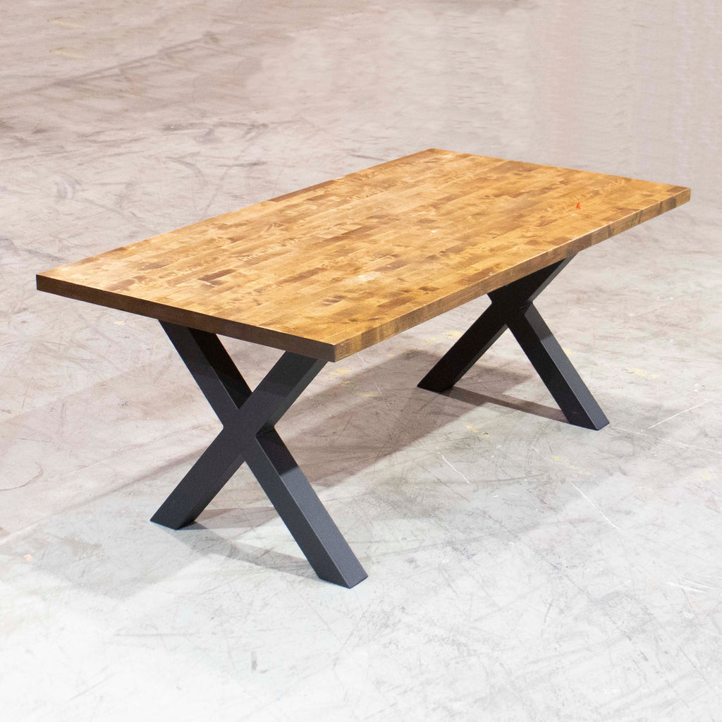 Extra Bold X-Shaped Dining Table Legs, 1 Pair #SS004
