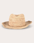 Winona Crocheted Raffia Cowboy Hat