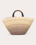 Carlotta Ombré Straw Handbag