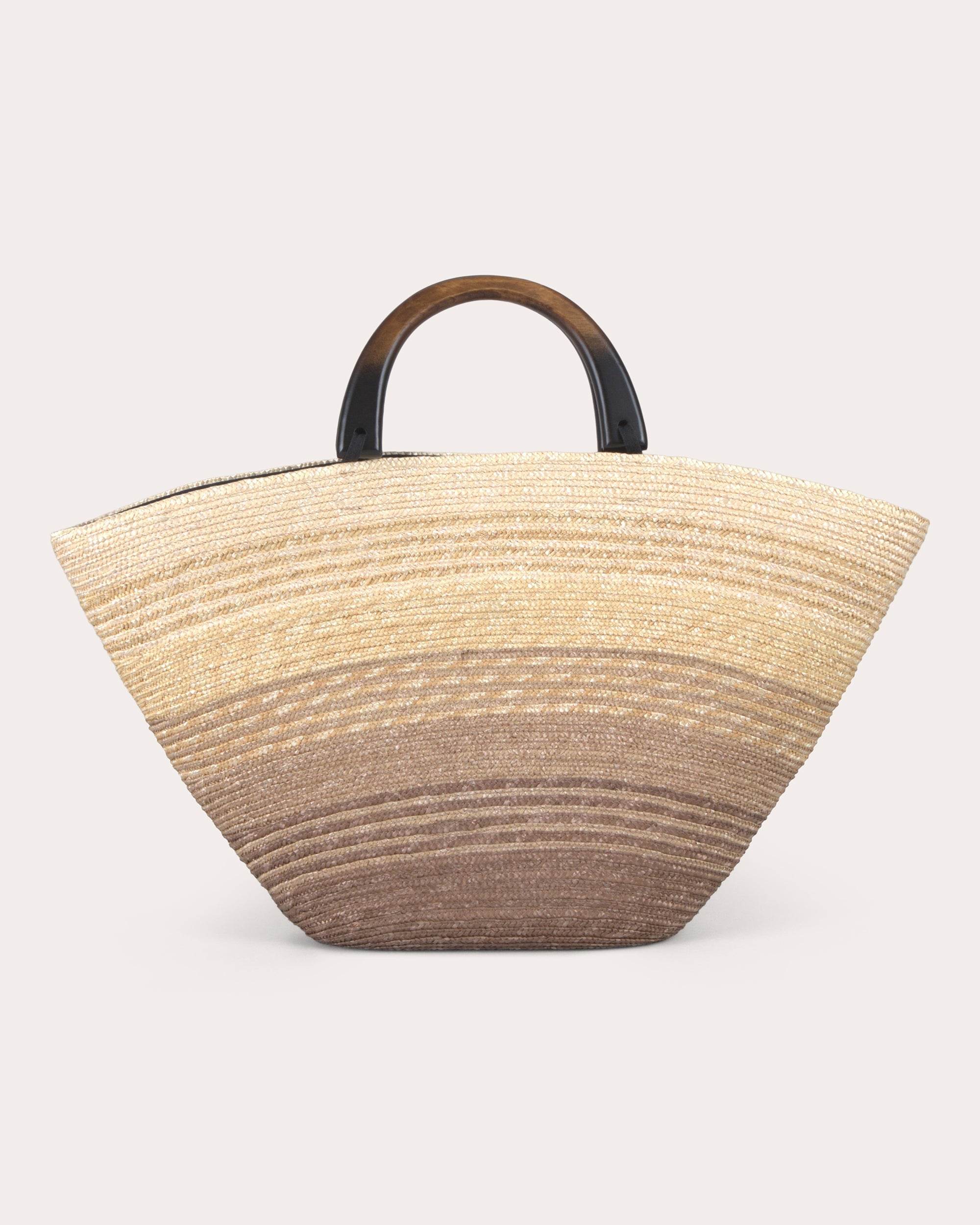 Carlotta Ombré Straw Handbag