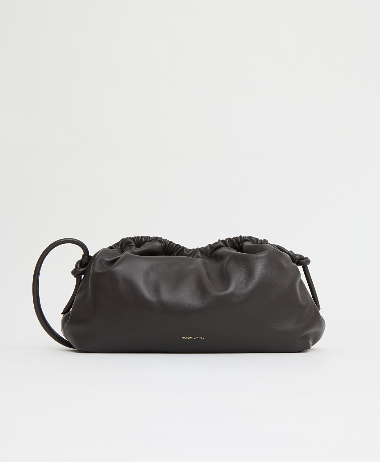 Oversized Cloud Clutch - Ebony