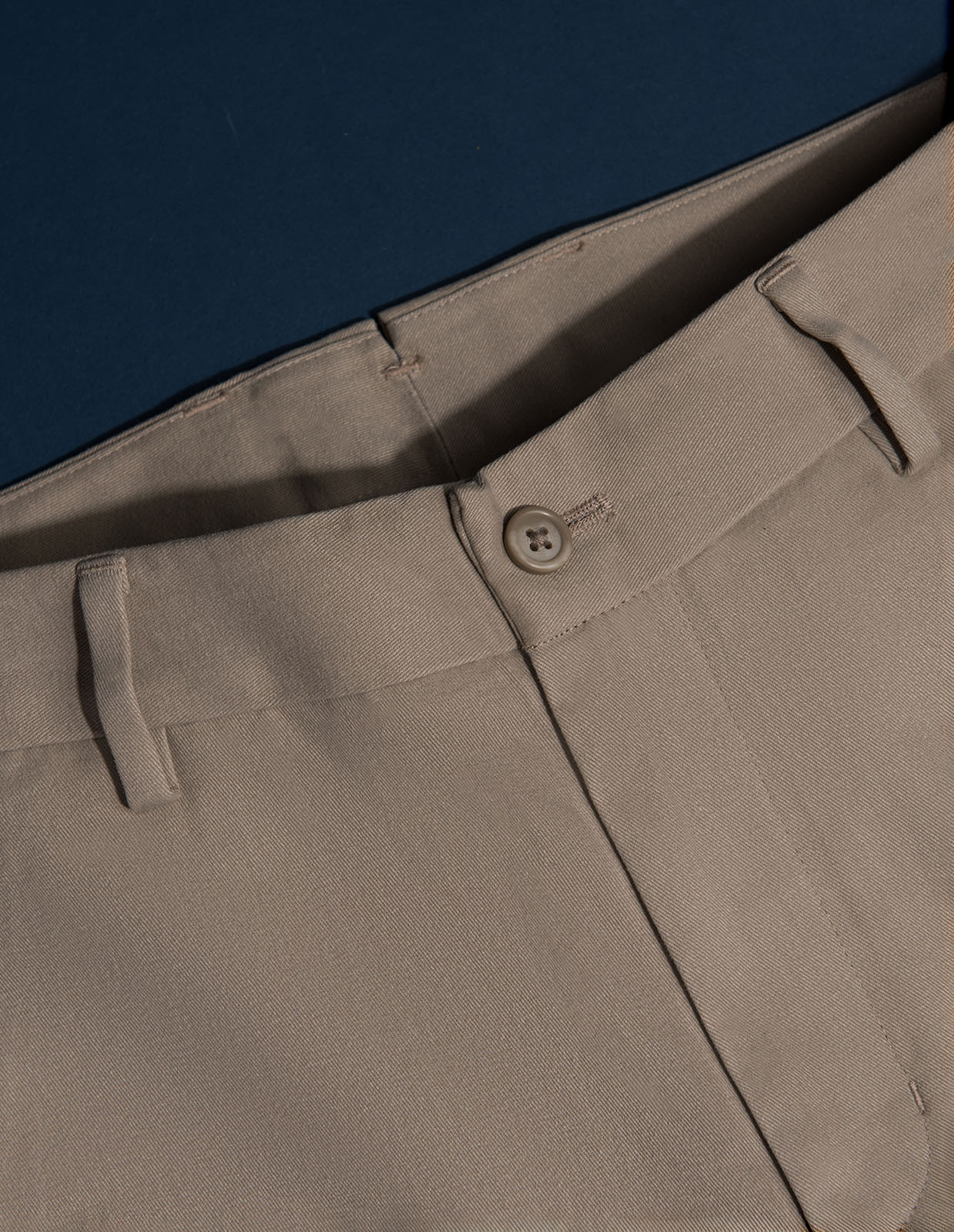 Perfect Cotton Five Pocket - Khaki