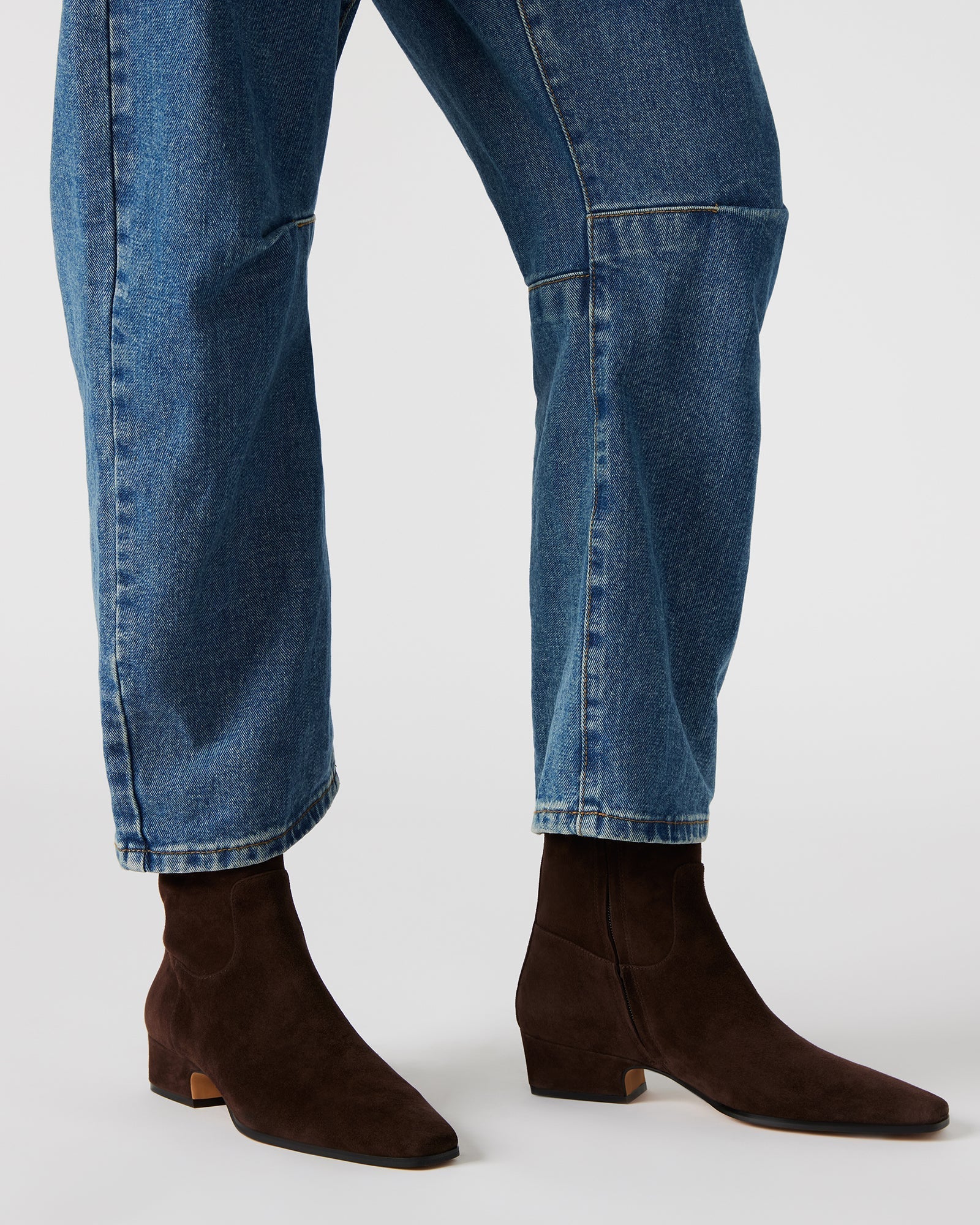 DUSTY BROWN SUEDE