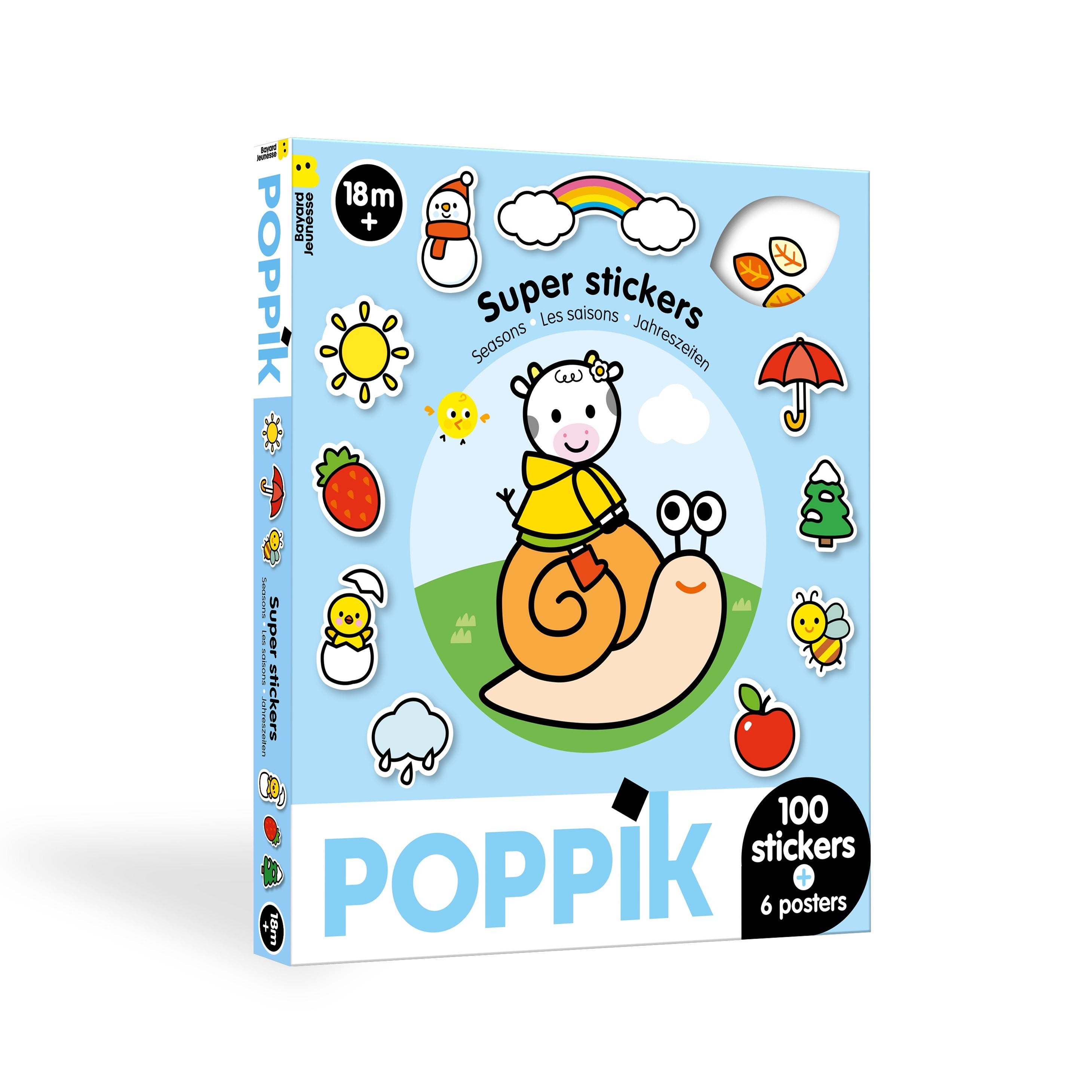 Poppik Super Stickers Box Seasons
