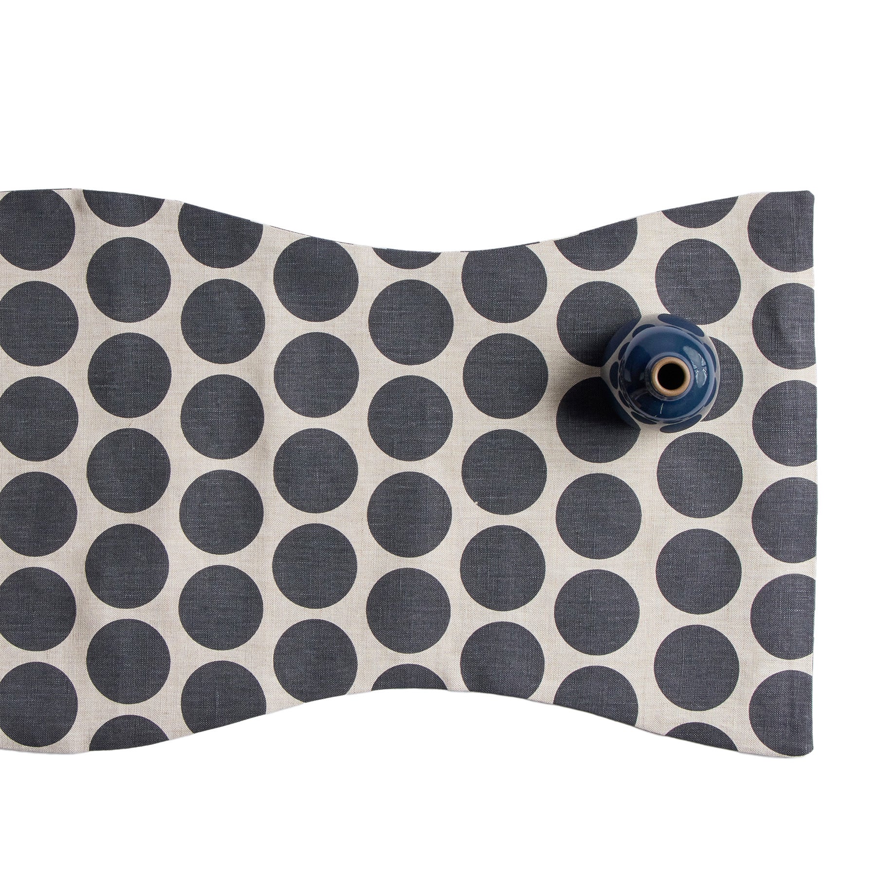Table Runner in Deep Sea Blue