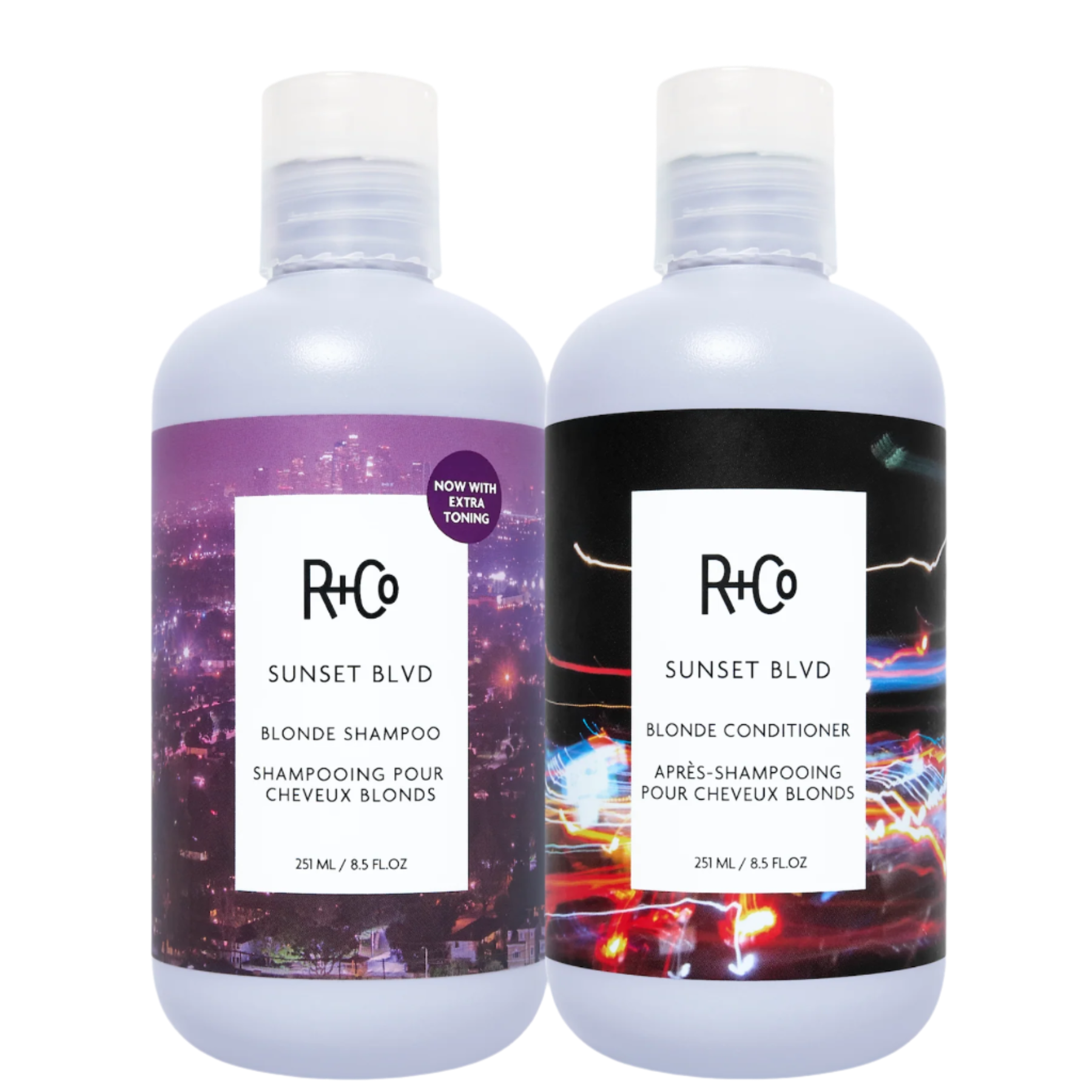 SUNSET BLVD Blonde Shampoo + Conditioner Set