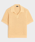 Relaxed Open-Knit Montauk Sweater Polo