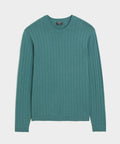 Lightweight Linen-Cotton Crewneck Sweater