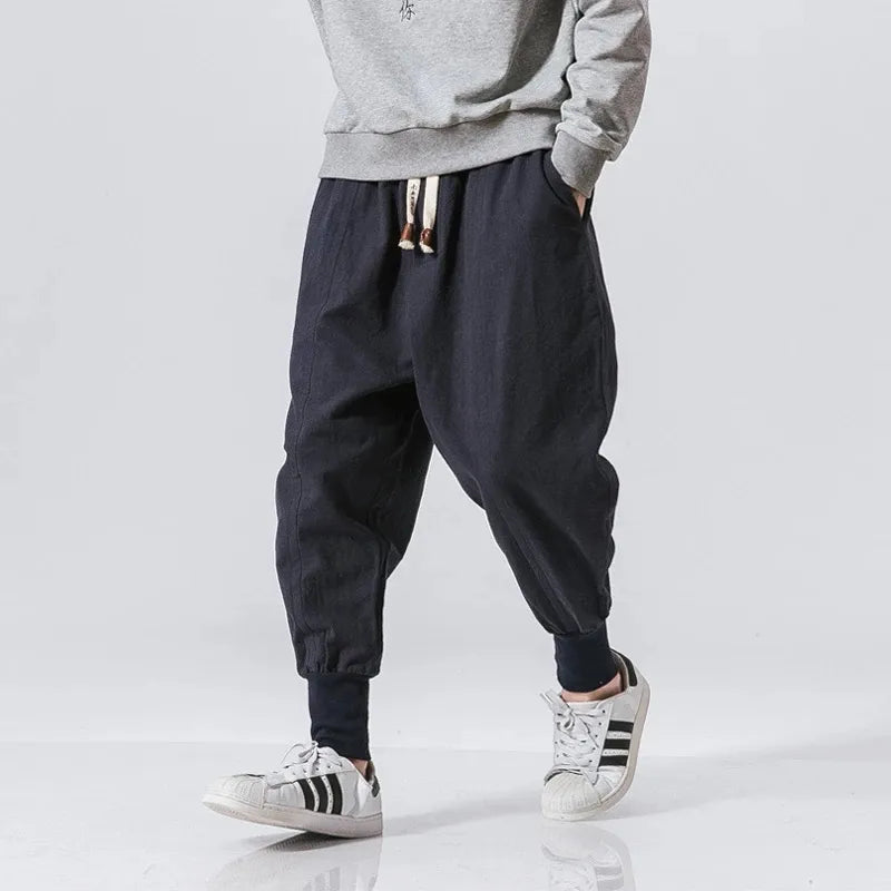 Men's "Obata" Japan-Style Harem Pants