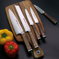 Brass & Walnut Series Block Set
