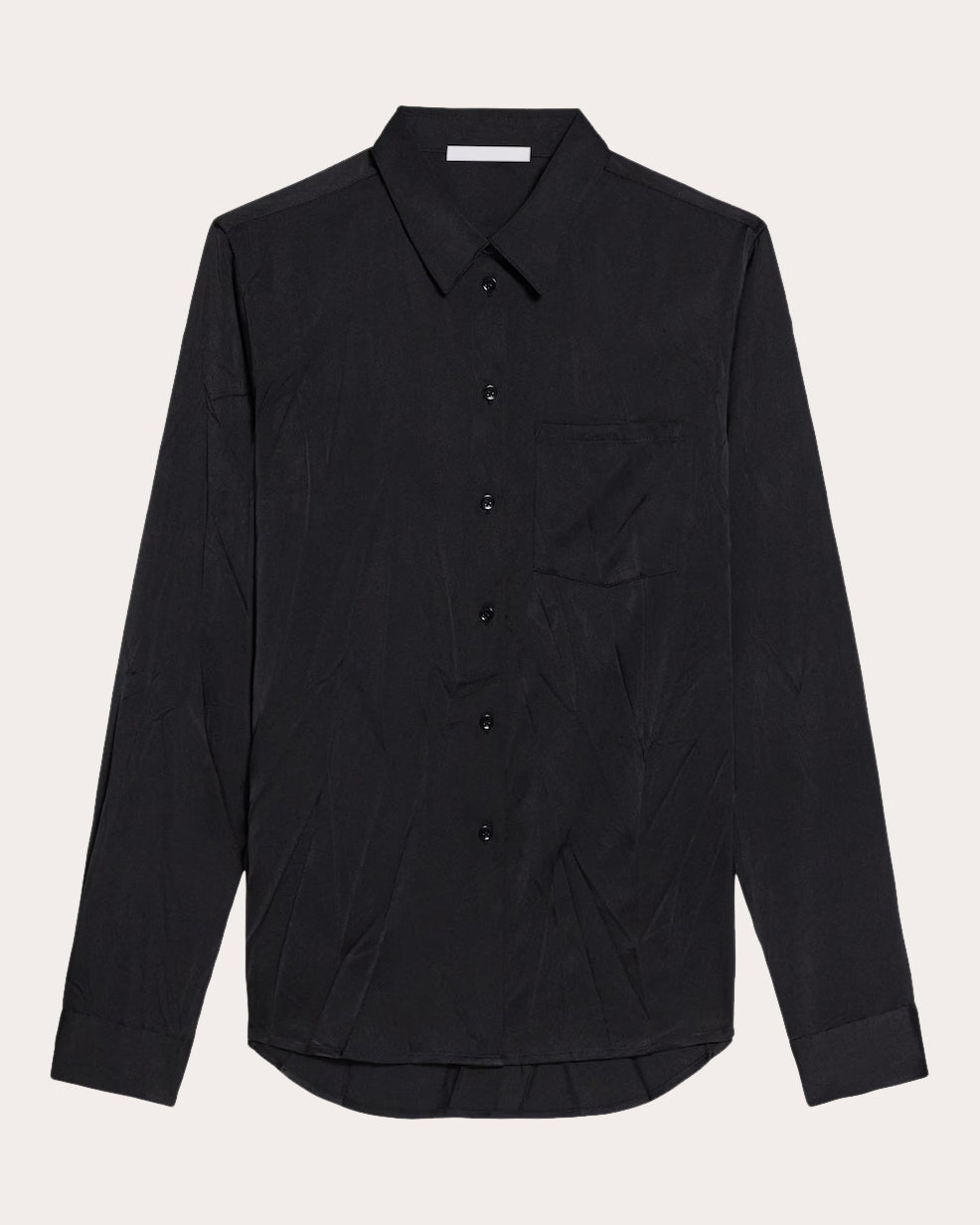 Crushed Satin Shirt