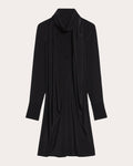 Scarf Silk Dress