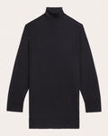 Wool-Silk Turtleneck Dress