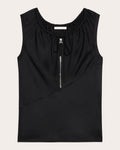 Drawstring Sleeveless Top