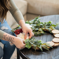 Virtual Wood Slice Wreath Class