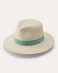 Vitoria Woven Straw Panama Hat