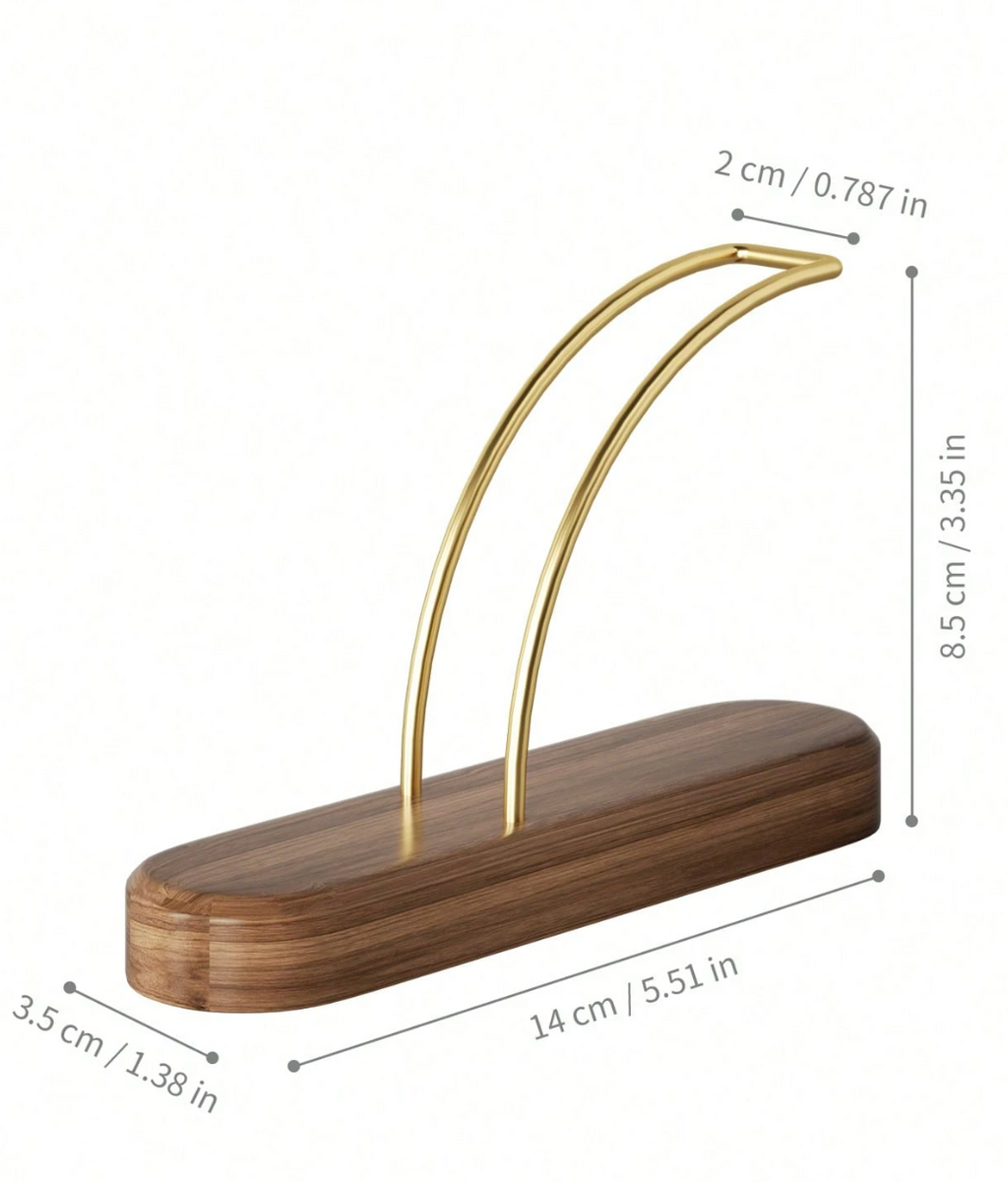 Walnut Coffee Filter Holder