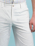 Seersucker Stretch Chino - Bone