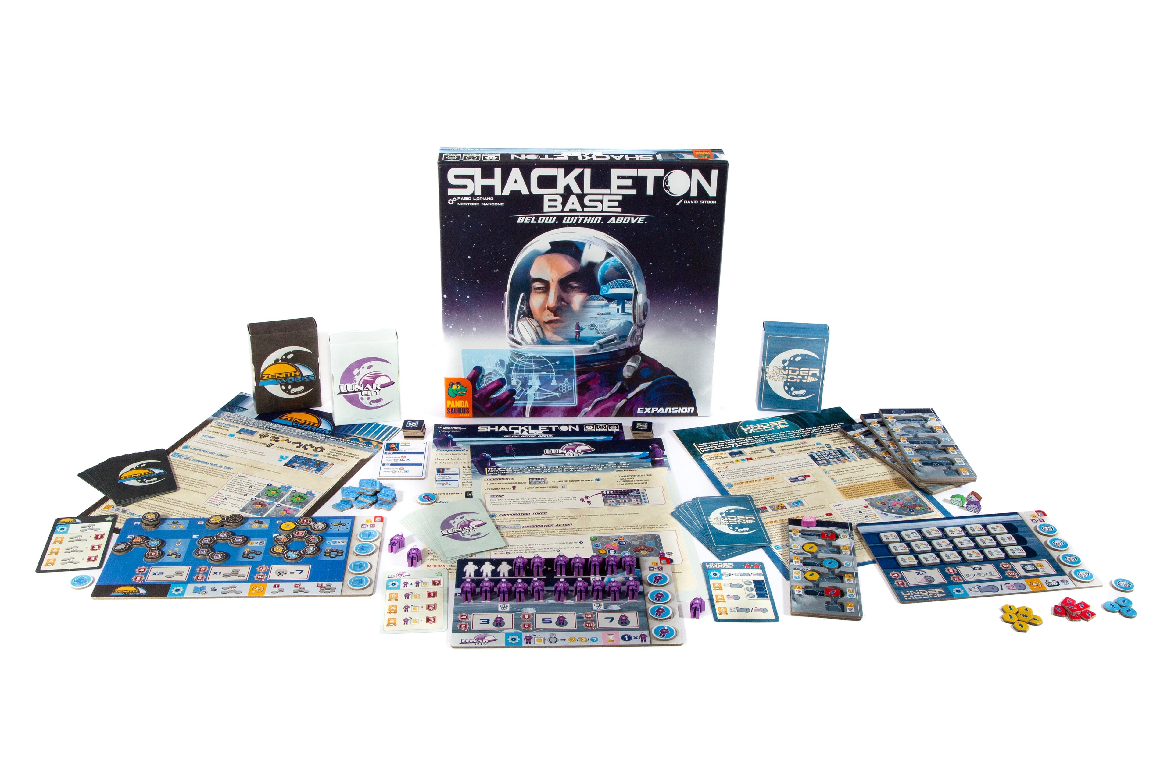 Shackleton Base: Below. Within. Above.