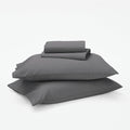 Classic Percale Sheet Set - Gray Quill