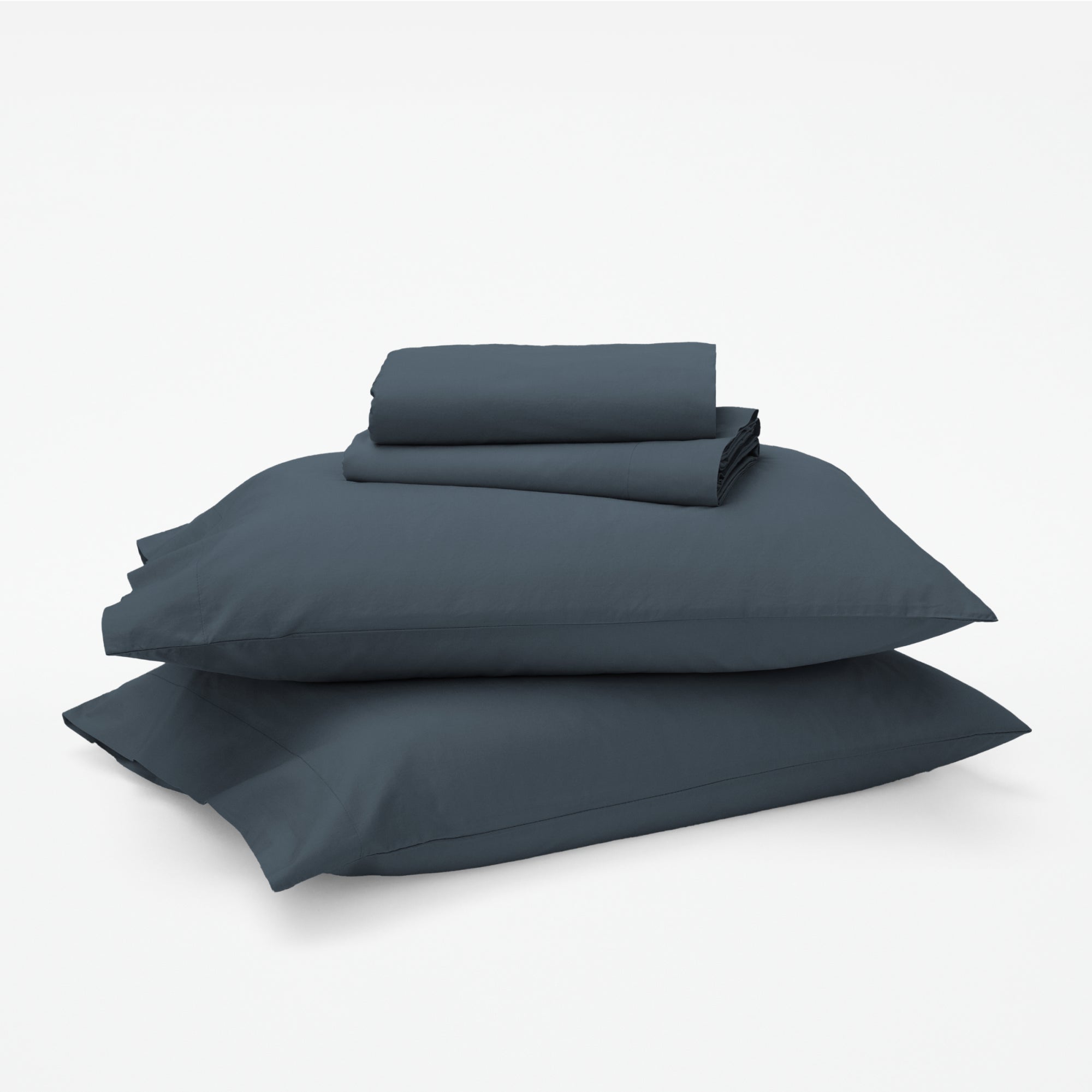 Classic Percale Sheet Set - Slate