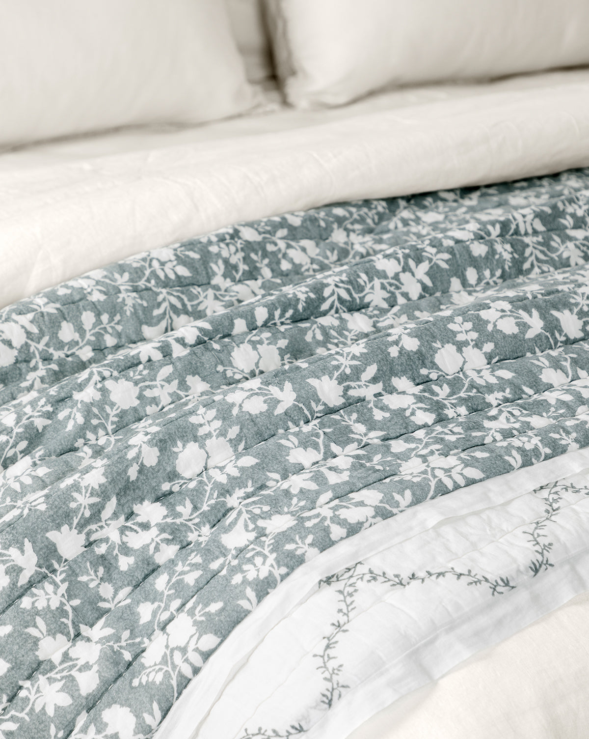 Shiloh Block Print Quilt