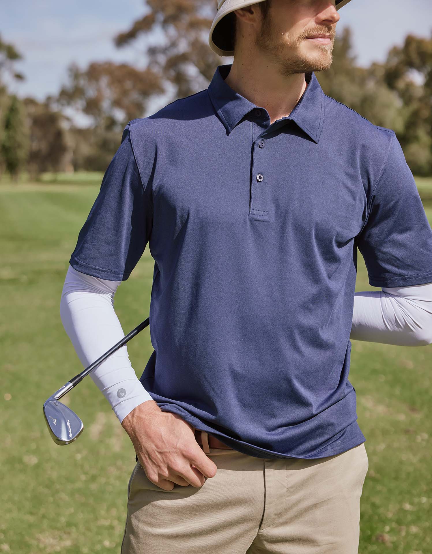 Short Sleeve Polo Shirt UPF 50+
