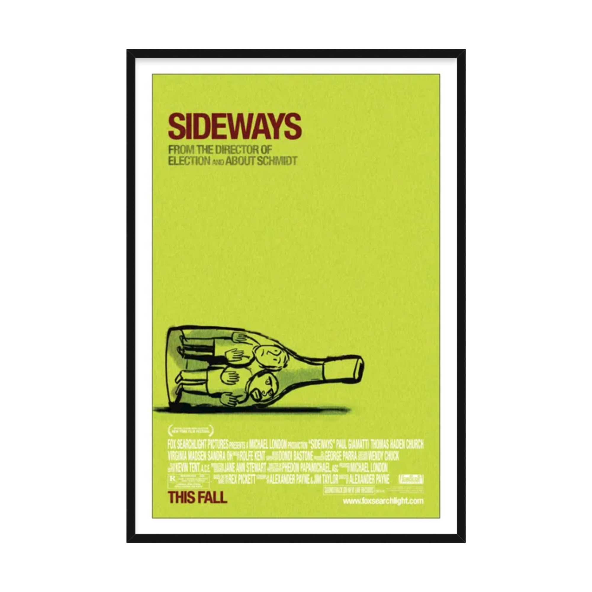 Sideways Movie Poster