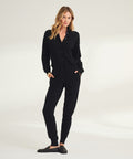Signature Cashmere Button Down Jumpsuit