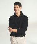 Signature Cashmere Long Sleeve Polo