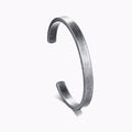 Brushed Silver Bangle