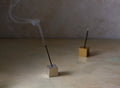 Silver Cube Incense Burner