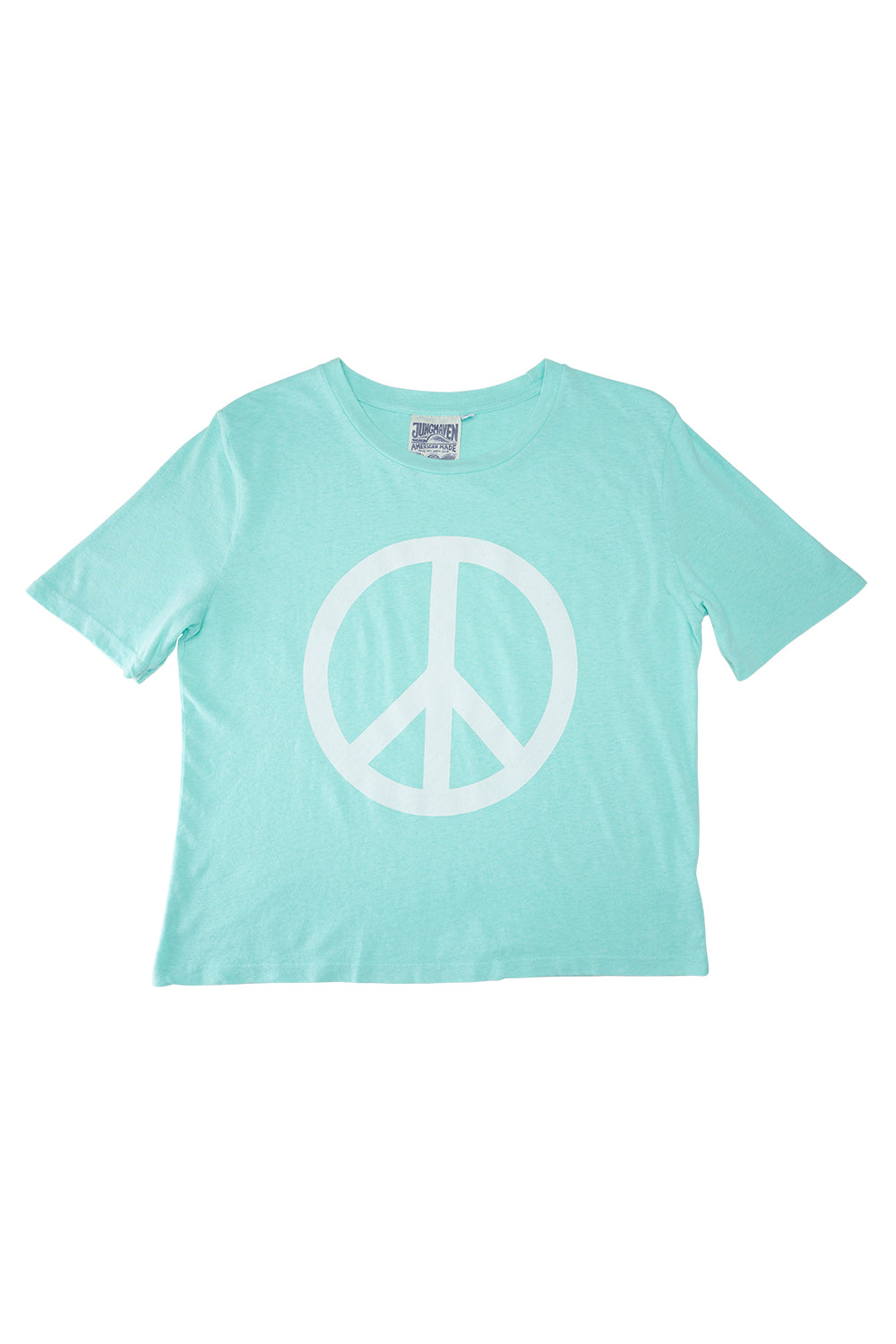 Peace Silverlake Cropped Tee