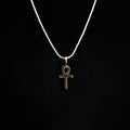Simple Ankh Pendant in Yellow Gold