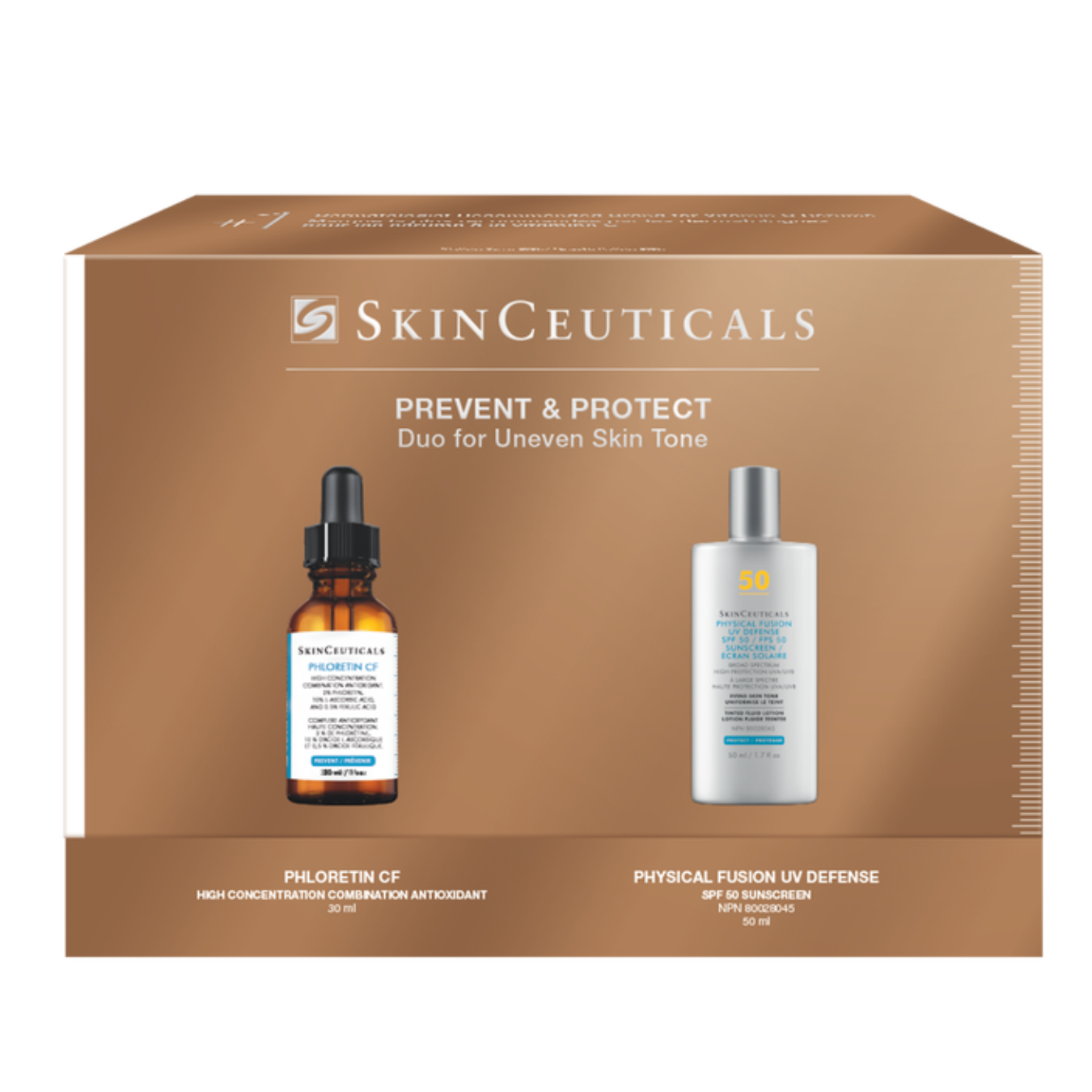 SkinCeuticals Prevent & Protect Duo for Uneven Skin Tone