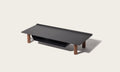 Gather Small Monitor Stand (Black/Walnut)